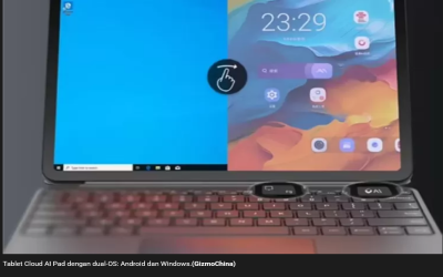 China Bikin Tablet Dual-OS Android dan Windows, Merek Indonesia Pernah Bikin 2015